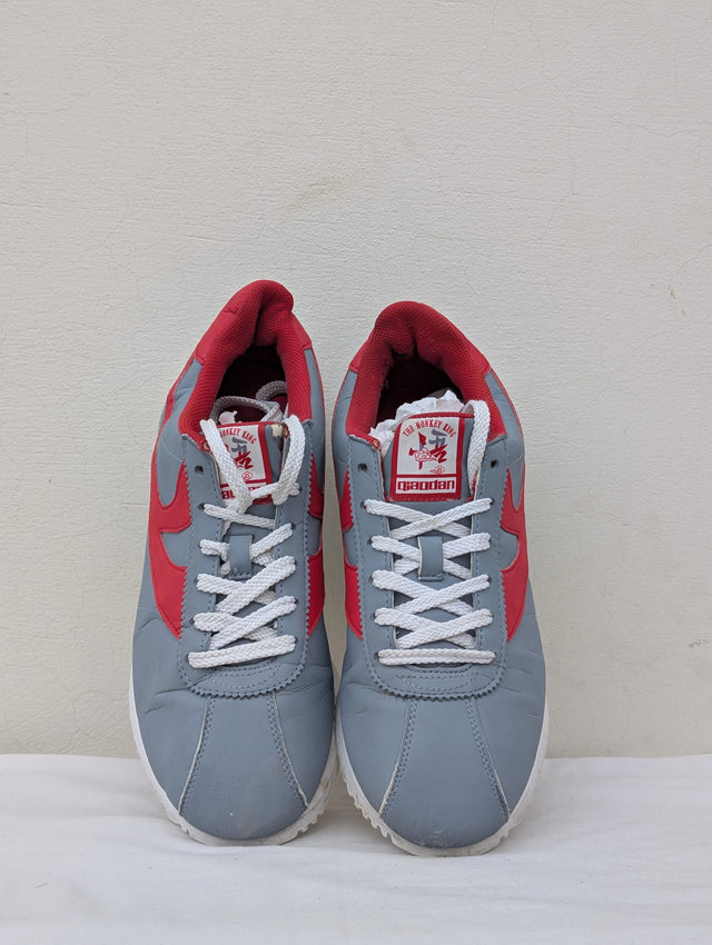 Qaiodan The Monkey King Sneakers – Grey & Red Casual Shoes