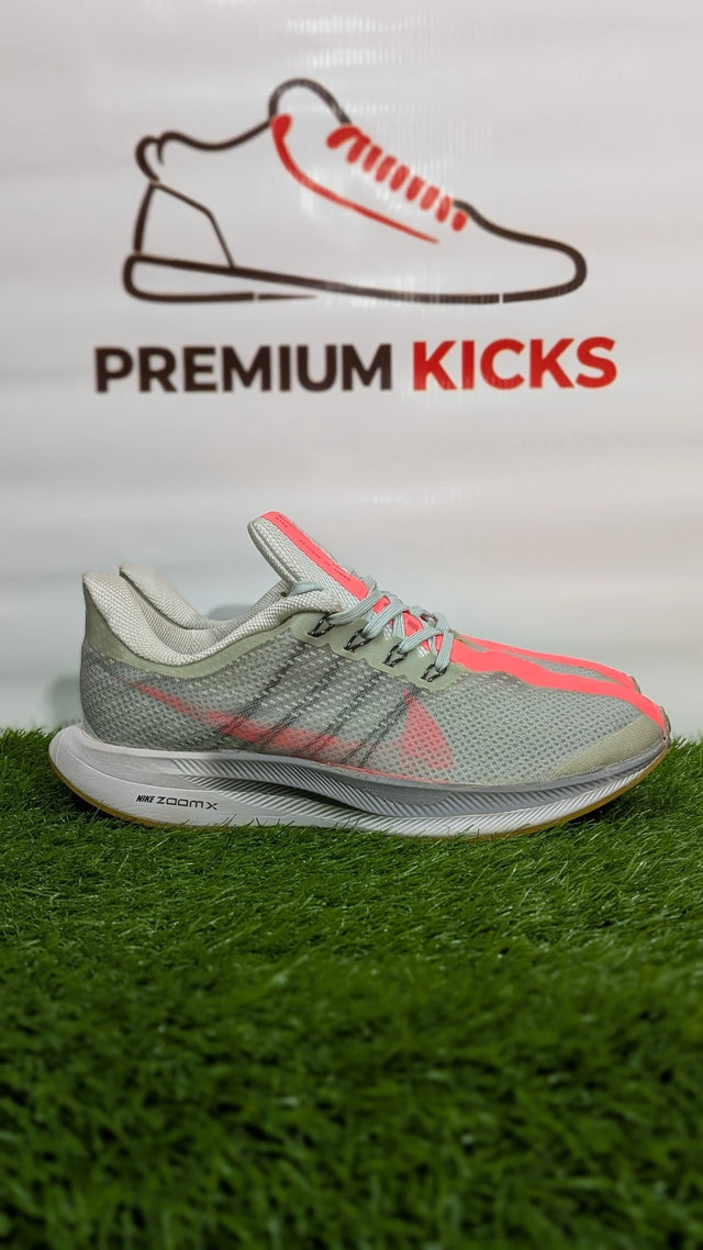 Nike ZoomX Pegasus 35 Turbo Running Shoes – Grey & Coral Pink
