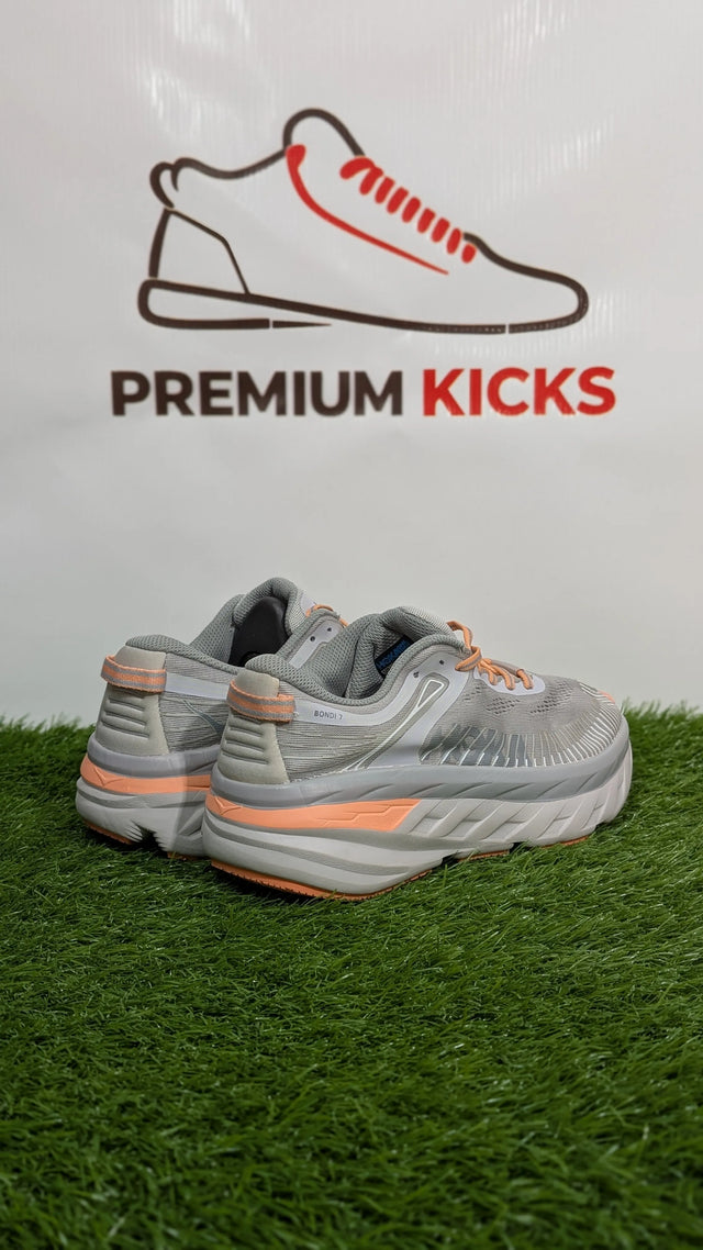HOKA Bondi 7 Running Shoes – Grey