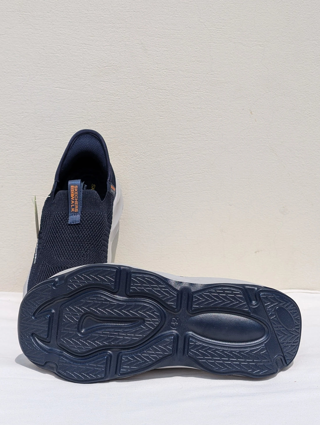 Skechers Slip-ins Go Walk Black Slip-On Shoes – Men’s Casual Sneakers