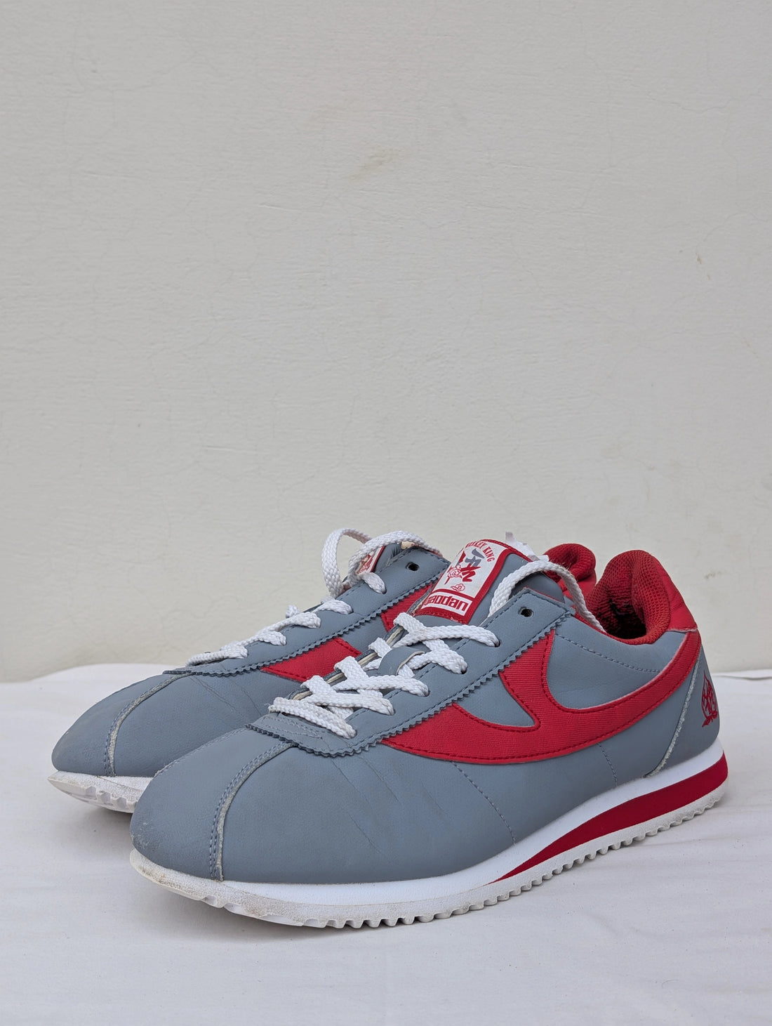 Qaiodan The Monkey King Sneakers – Grey & Red Casual Shoes