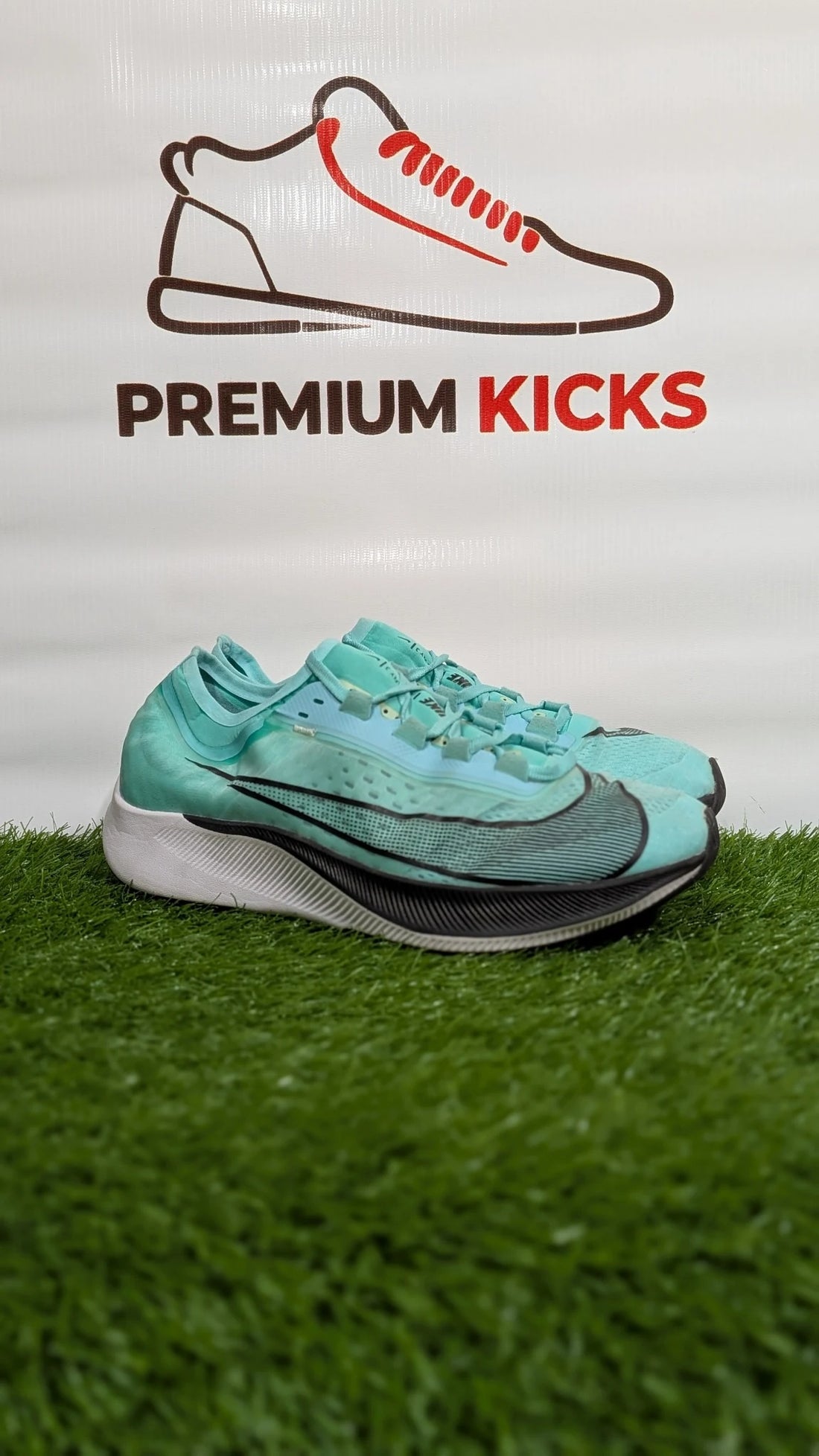 Nike Zoom Fly 3 VaporWeave Running Shoes – Aqua Blue