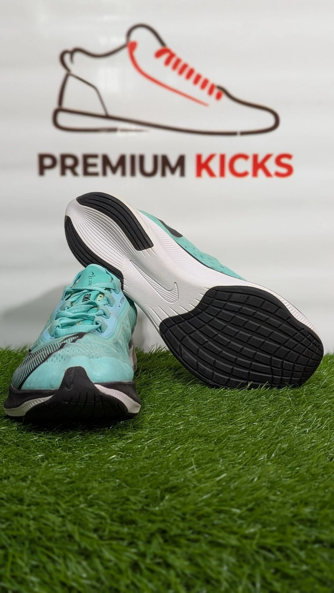Nike Zoom Fly 3 VaporWeave Running Shoes – Aqua Blue