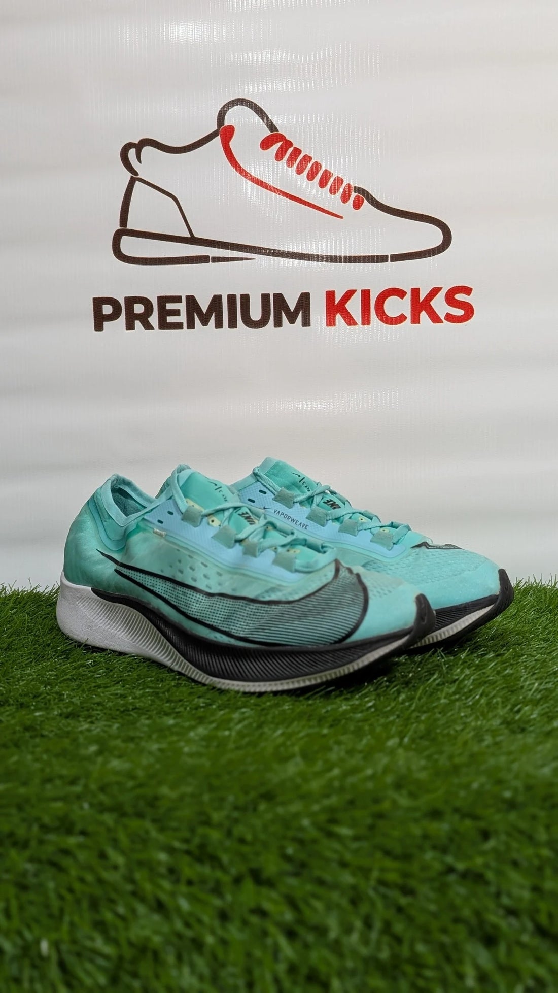 Nike Zoom Fly 3 VaporWeave Running Shoes – Aqua Blue