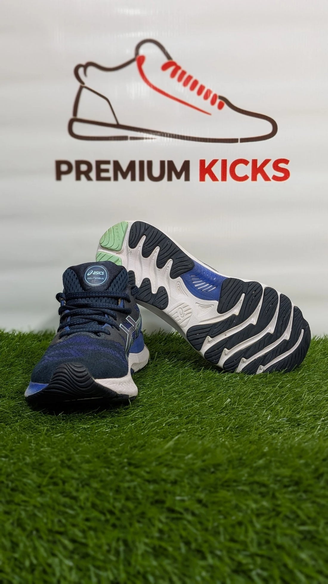ASICS Gel-Nimbus 23 Running Shoes – Navy Blue & Black