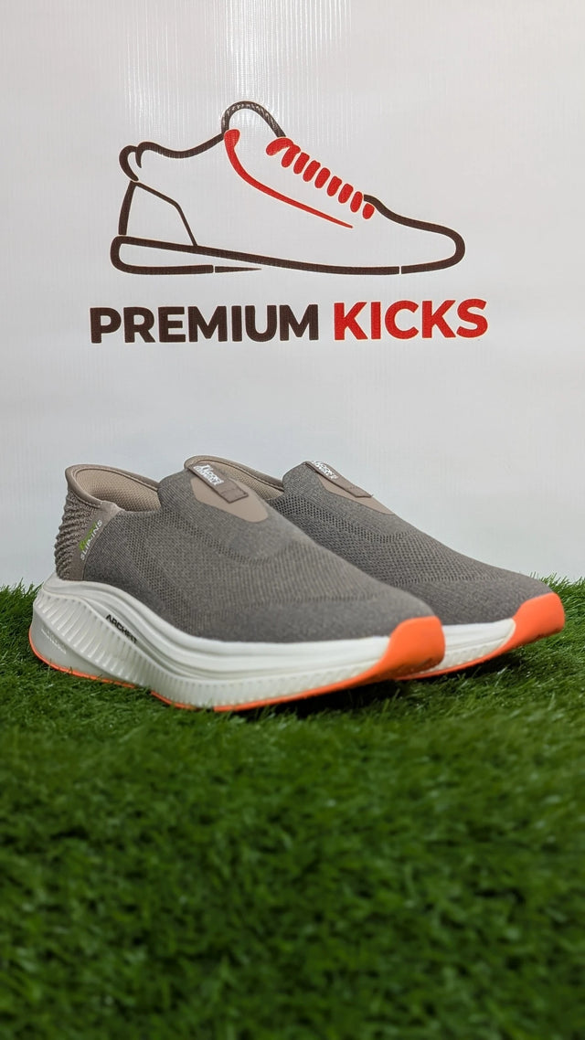 Men's Grey Slip-On Sneakers – Made in Vietnam