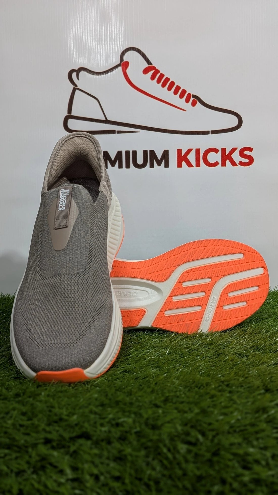 Men's Grey Slip-On Sneakers – Made in Vietnam