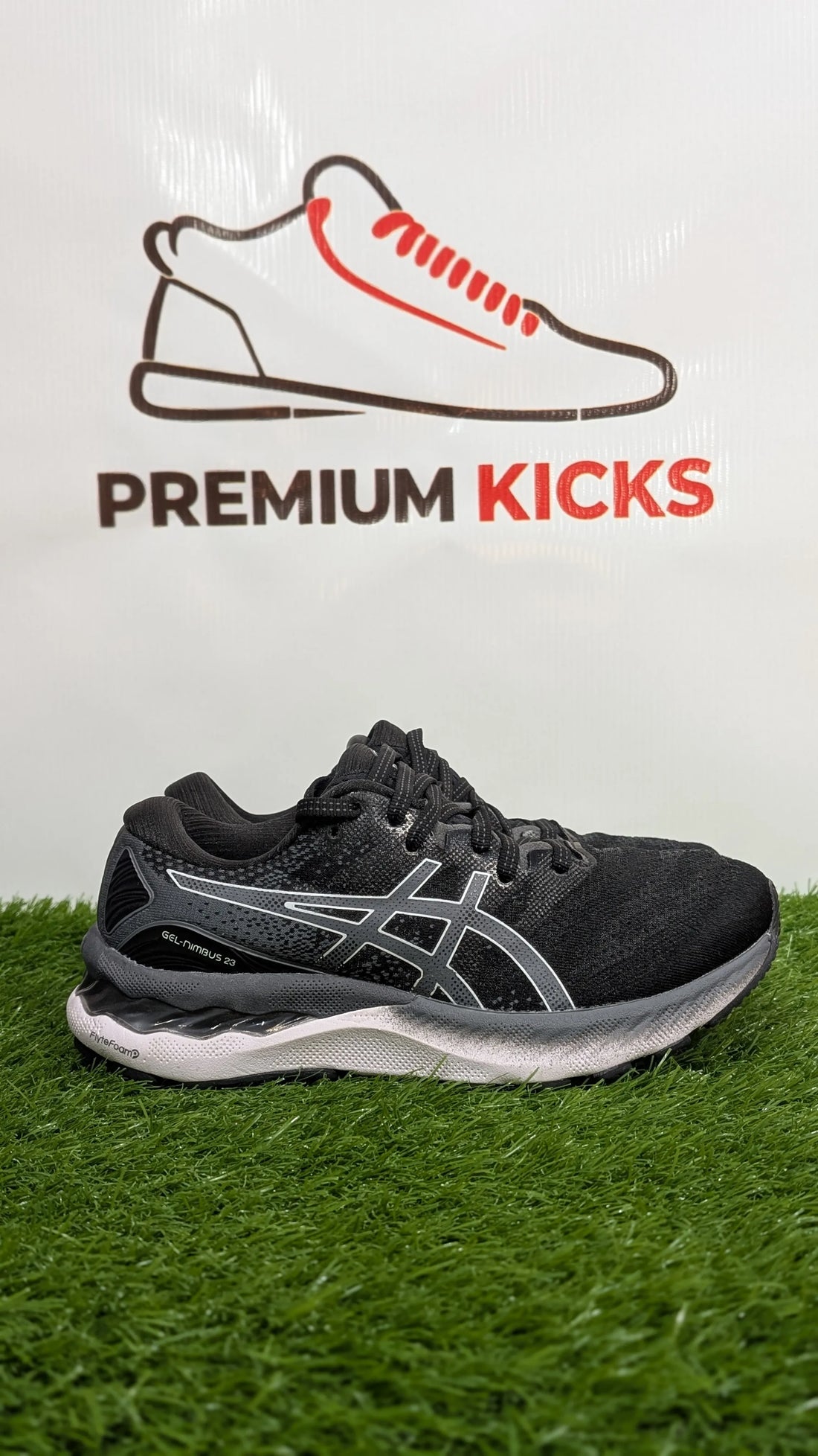 ASICS Gel-Nimbus 23 Running Shoes – Navy Blue & Black