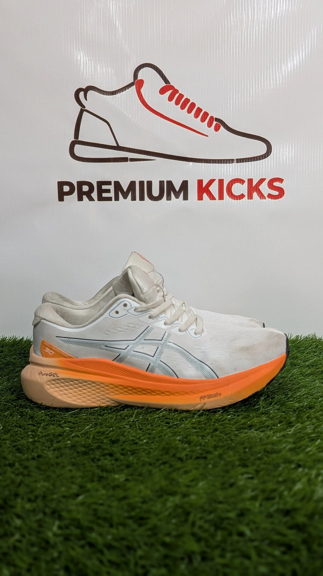 ASICS Gel-Kayano 30 White & Orange Shoes | Premium Kicks