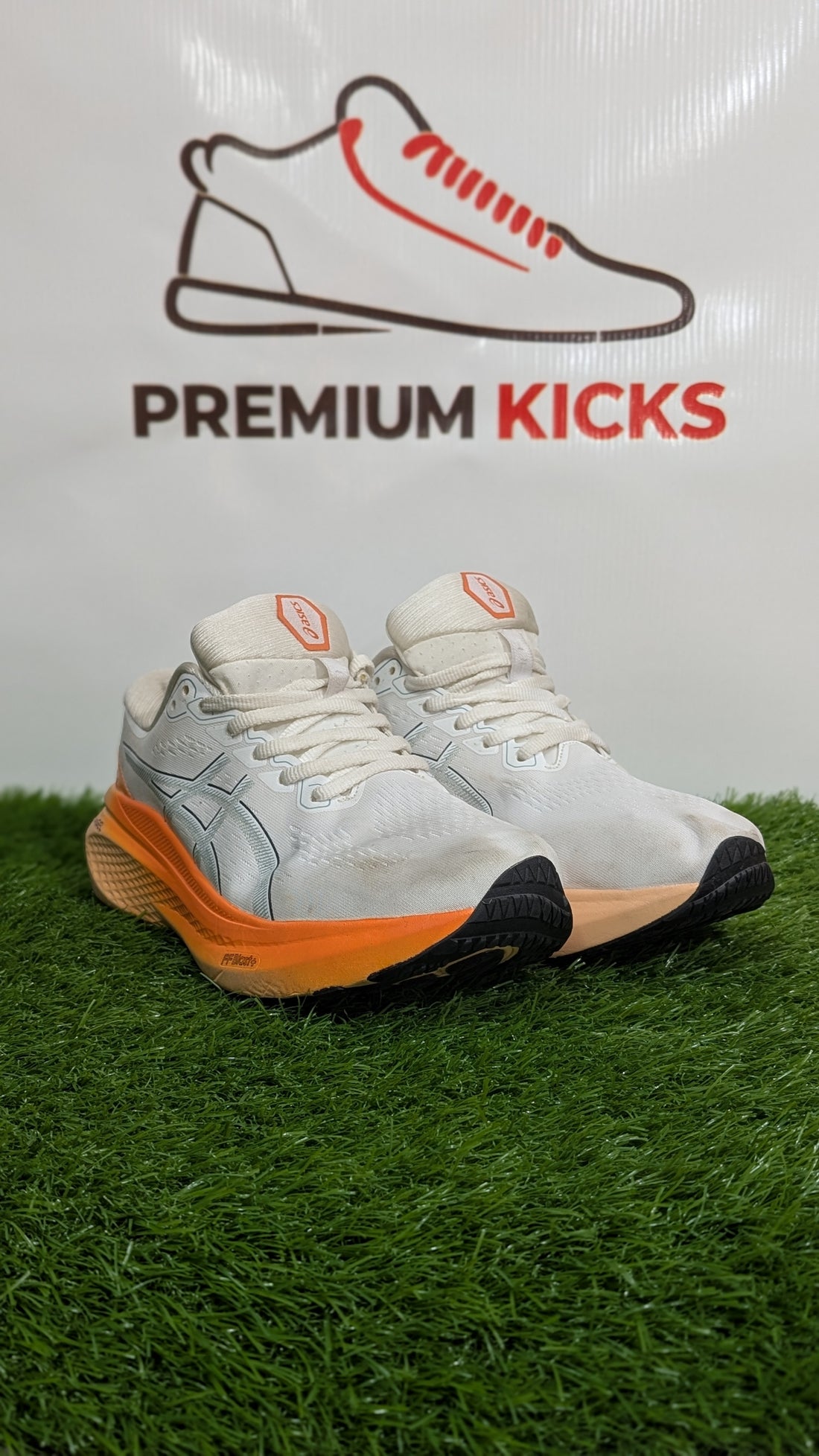 ASICS Gel-Kayano 30 White & Orange Shoes | Premium Kicks