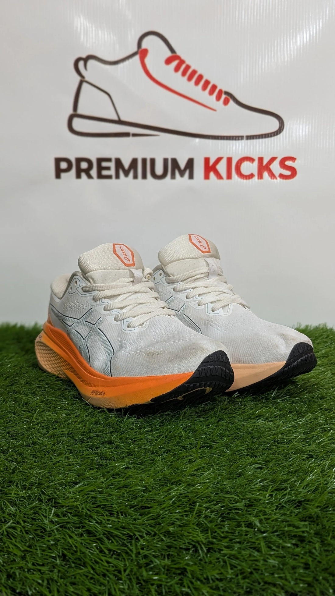 ASICS Gel-Kayano 30 White & Orange Shoes | Premium Kicks