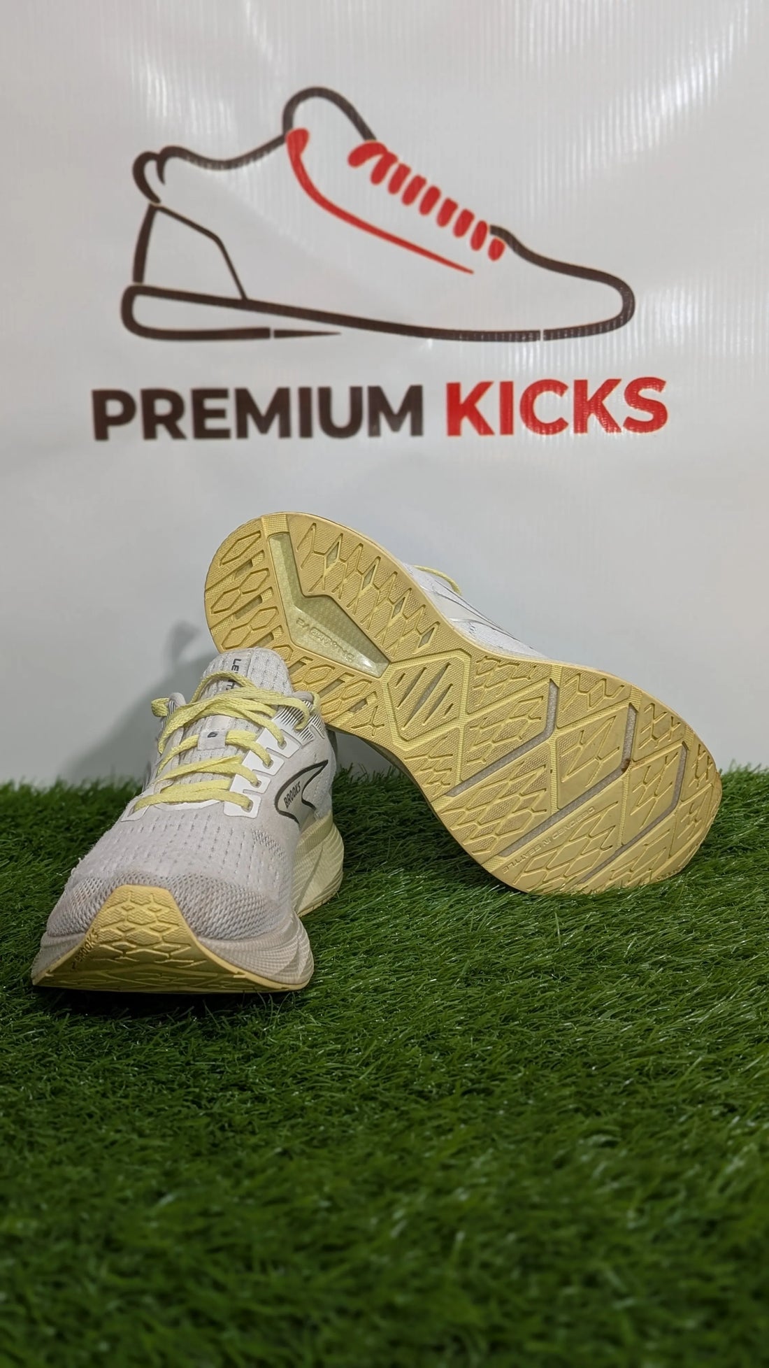 Brooks Levitate 6 White & Yellow Shoes | Premium Kicks