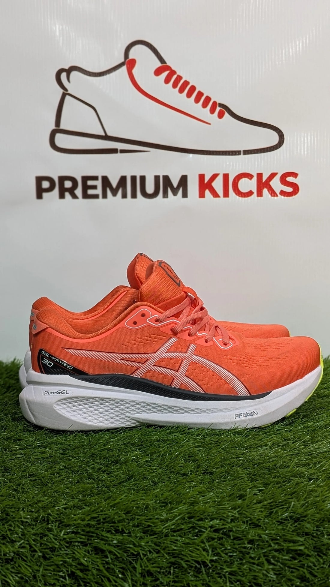 ASICS Gel-Kayano 30 White & Orange Shoes | Premium Kicks