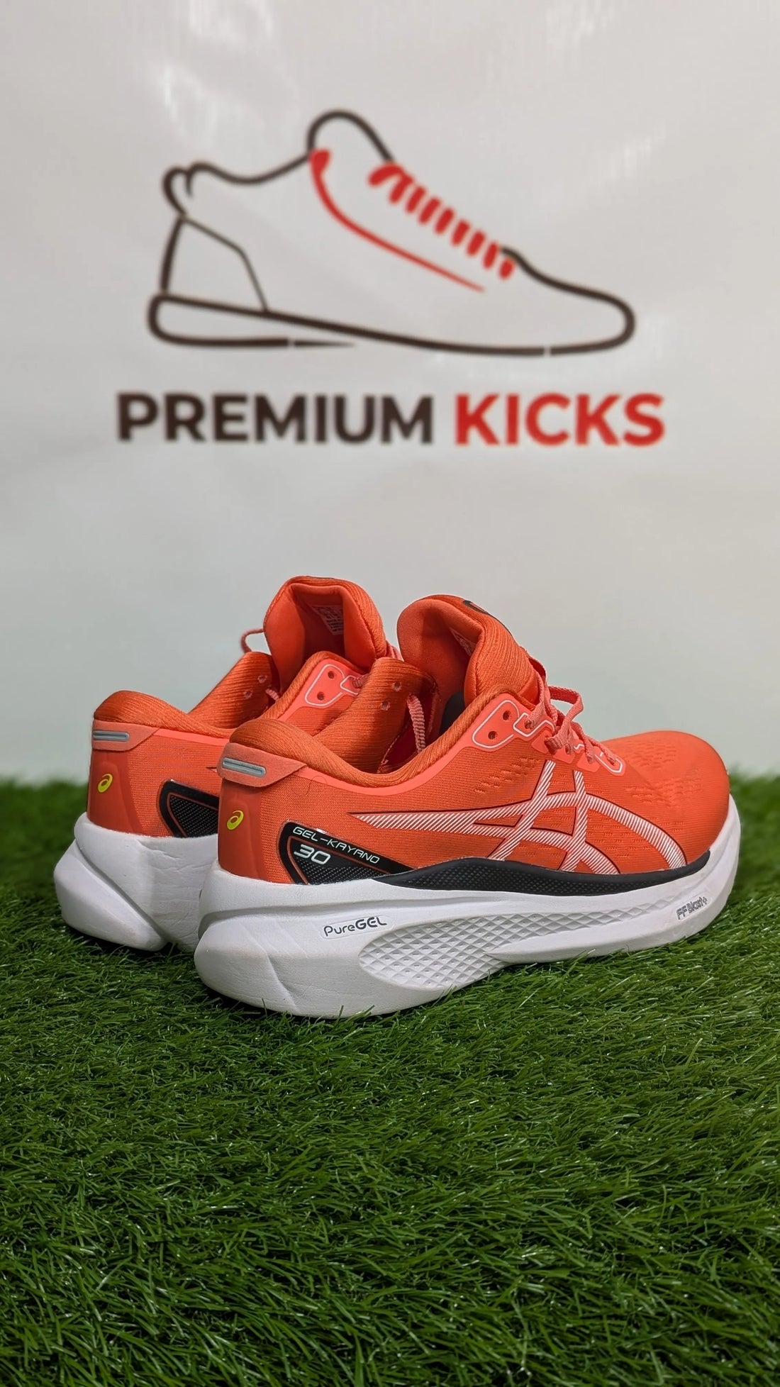 ASICS Gel-Kayano 30 White & Orange Shoes | Premium Kicks