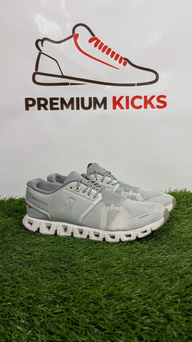 On Running Cloud 5 Grey & White Sneakers | Premium Kicks
