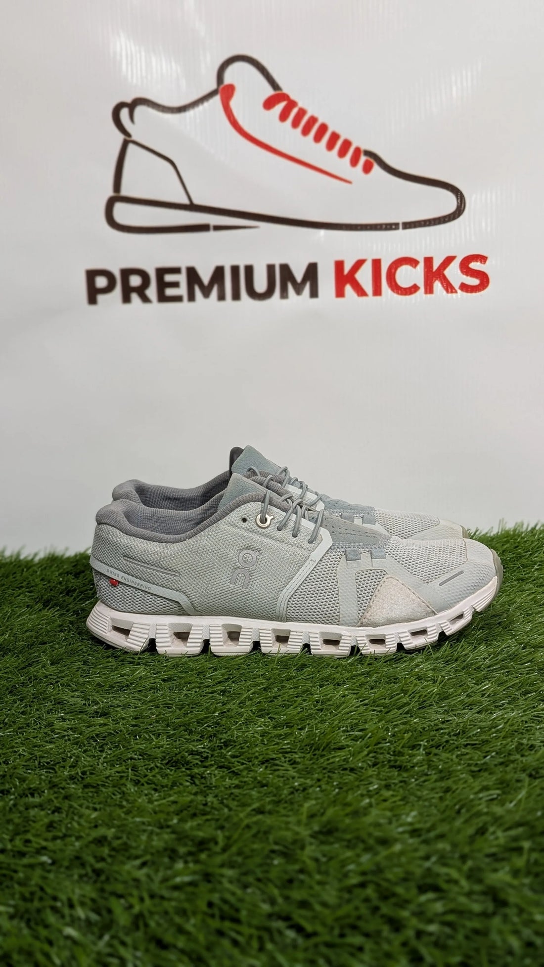 On Running Cloud 5 Grey & White Sneakers | Premium Kicks