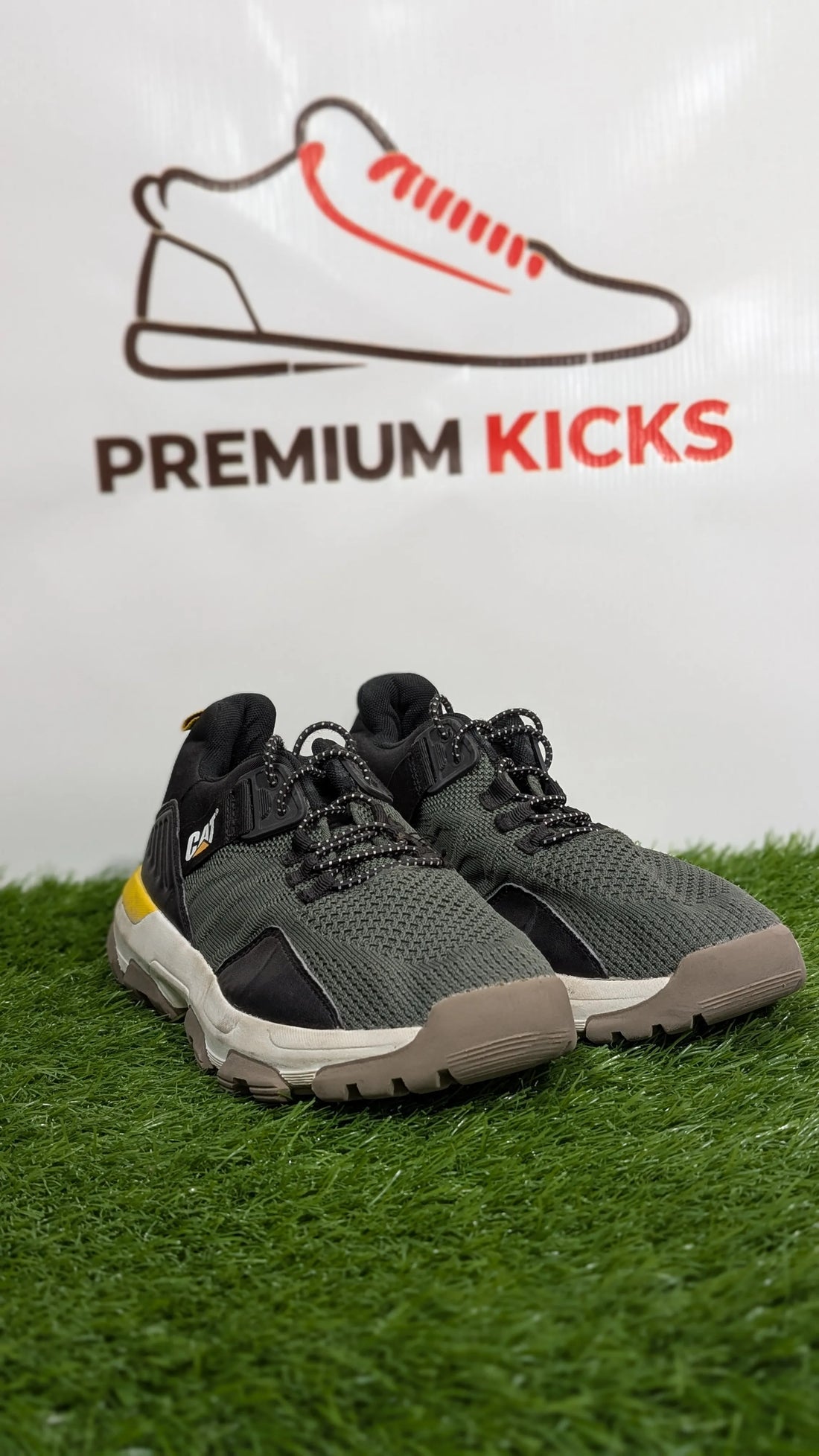 CAT Sneakers – Olive Green & Black | Premium Kicks