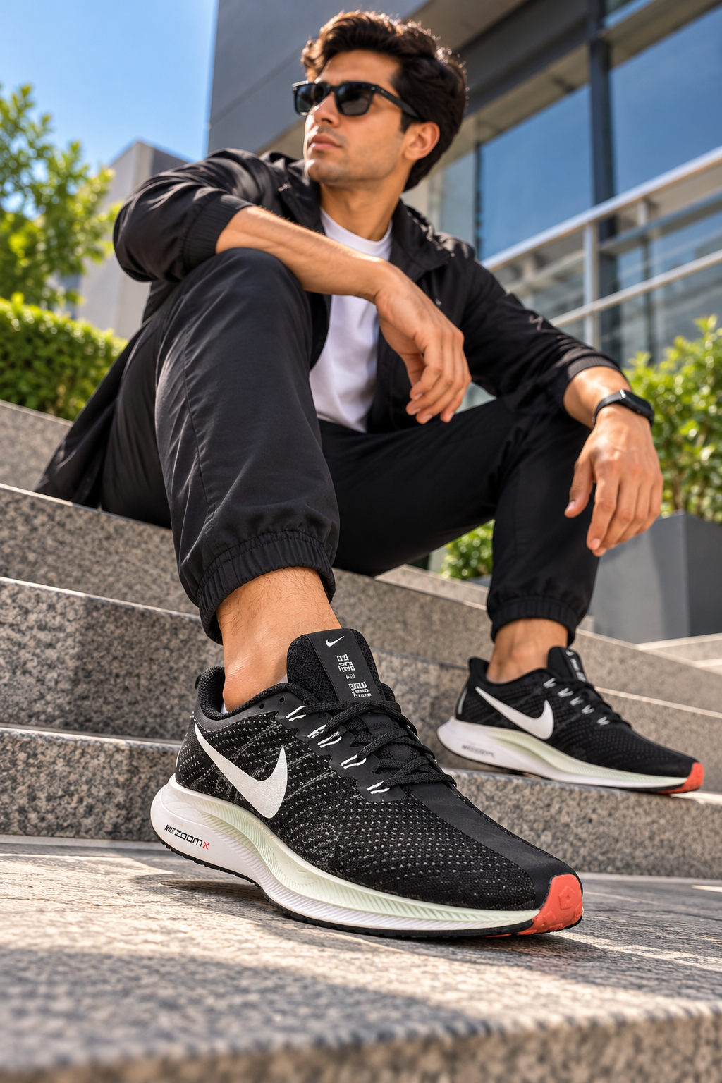 Nike ZoomX Pegasus 35 Turbo Running Shoes – Grey & Coral Pink