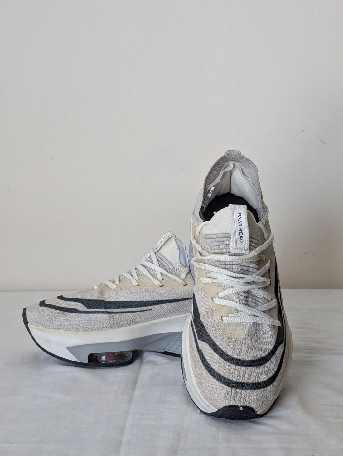 PAAR ROAO White Performance Running Sneakers