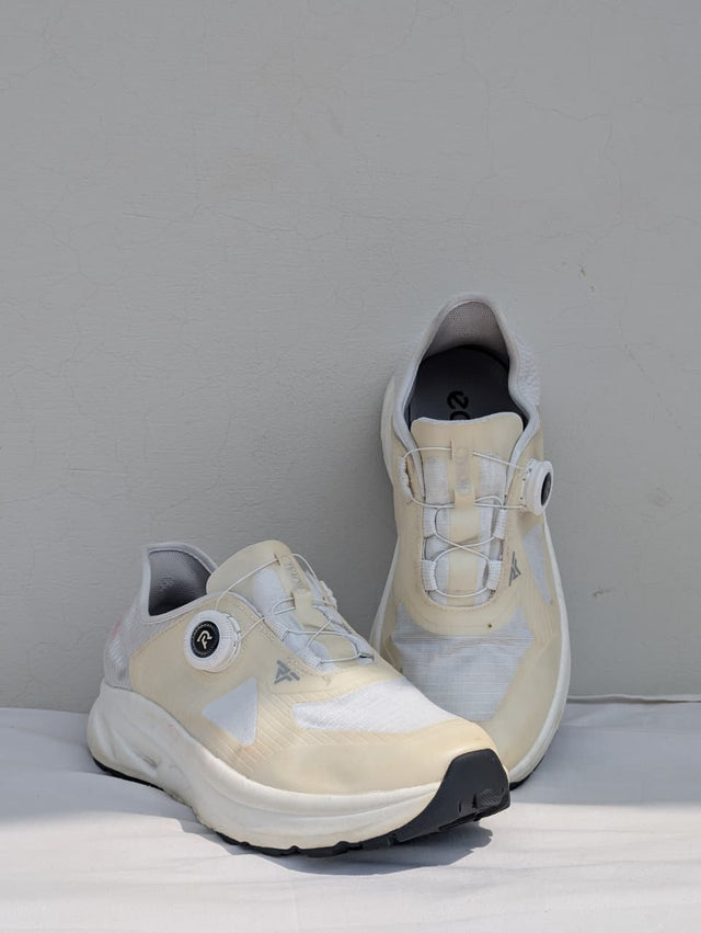 ECCO White Dial-Fit Chunky Sneakers