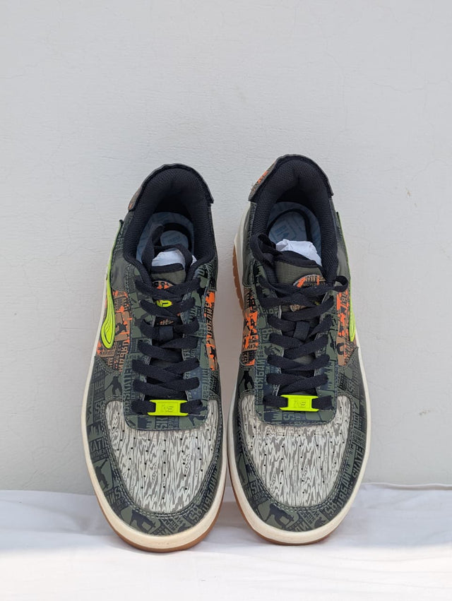 DR HONG Graphic Camo Chunky Sneakers