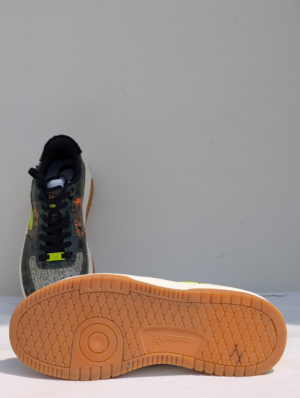 DR HONG Graphic Camo Chunky Sneakers