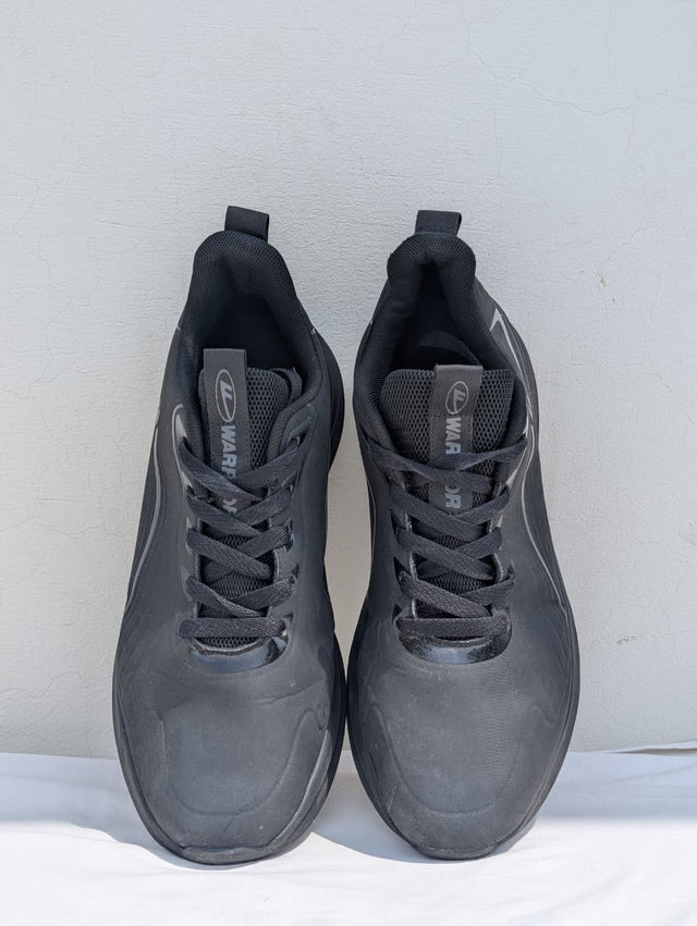 Warrior Black Chunky Sneakers