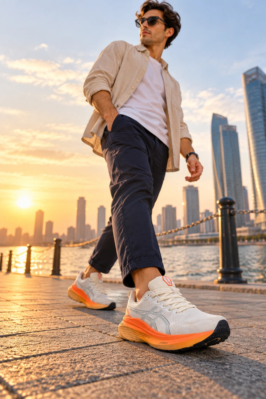ASICS Gel-Kayano 30 White & Orange Shoes | Premium Kicks